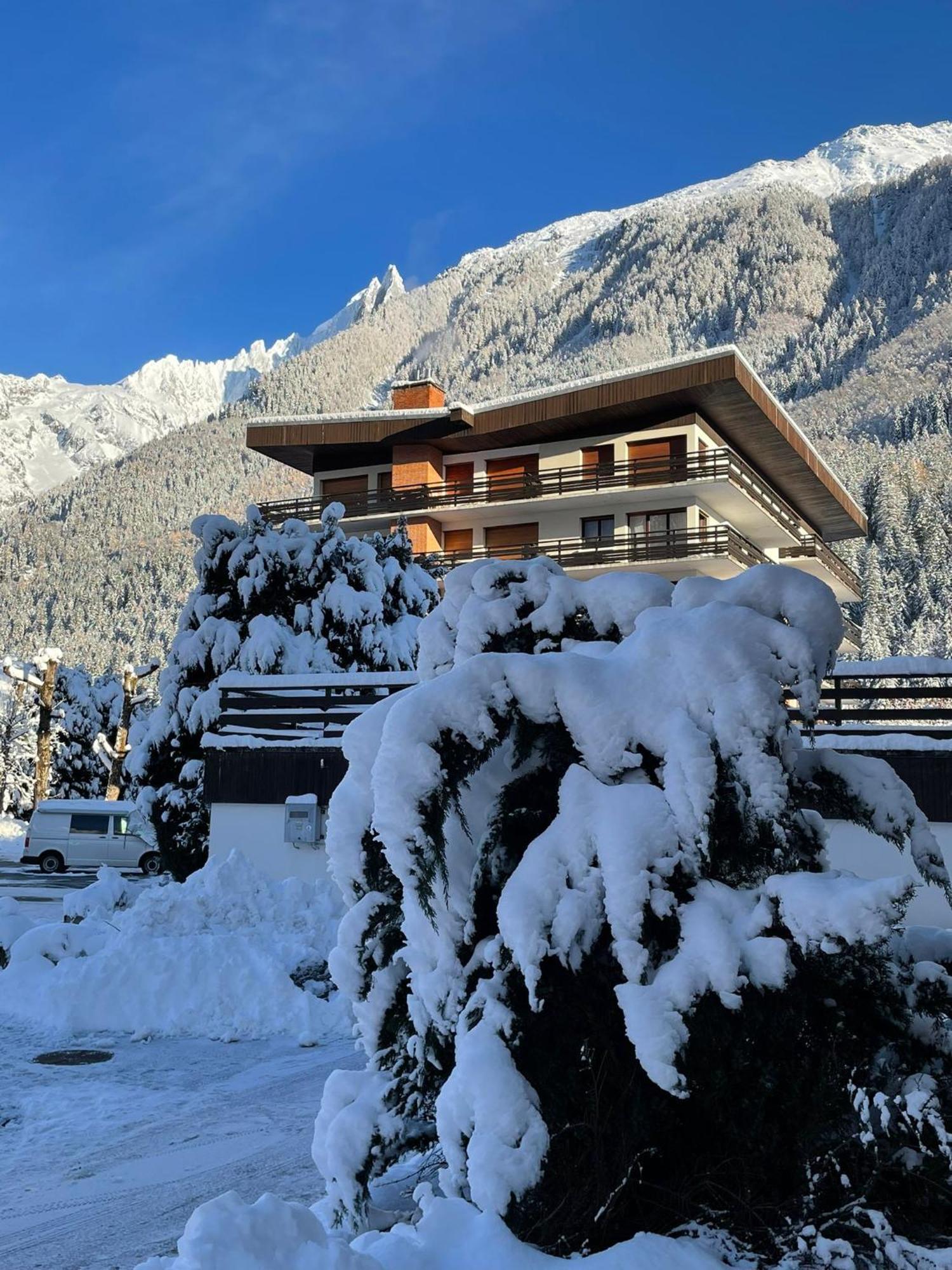 Residence Bois Du Bouchet, Appartement Vue Montagne, Calme, Parking Gratuit, Proche Centre シャモニー エクステリア 写真